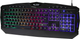 Klawiatura przewodowa Blow Adrenaline Hurricane 2 USB Black (84-222#) - obraz 1