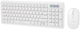 Zestaw bezprzewodowy Blow KM-5 White (5900804118473) - obraz 1