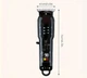 Триммер машинка для бритья и стрижки бороды и волос Electric Hair FEIYBA FY1502 аккумуляторная - изображение 2