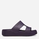 Жіночі шльопанці Crocs Getaway Platform H-Strap DkI 209409-5AS 42-43 (W11) 27 см Фіолетові (196265730544) - зображення 1