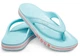 Жіночі в'єтнамки Crocs Bayaband Flip Ice Blue/Melon (40-41, бірюзовий) - зображення 1
