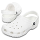 Жіночі крокси Crocs White Classic Clog (40-41, Білі) - зображення 1