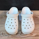 Жіночі крокси Бая Клог Білі Crocs Baya White Clog (36-37, білий) - зображення 6