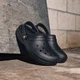 крокси Класік утеплені Чорні Crocs Classic Lined Black (44-45, чорний) - зображення 2