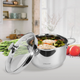 Кастрюля нержавеющая Maestro 180 мм х 2 л MR-3510-18 (MR-3510-18) - изображение 1