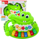 Pianinko interaktywne Lean Toys Zielone 22870 (5905991052197) - obraz 2
