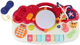 Pianinko edukacyjne muzyczne Lean Toys z bębnem 17265 (5905991000884) - obraz 5