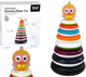 Розвиваюча пірамідка з кільцями LEAN Toys Качечка 11611 (5905214975760) - зображення 2