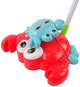 Pchacz na kiju LEAN Toys Krab świecący z muzyką Czerwony 13071 (5905323212725) - obraz 2