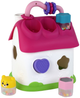 Sorter-domek edukacyjny LEAN Toys z klockami Różowy 15200 (5905515355858) - obraz 5