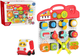 Tablica sensoryczna interaktywna dla dzieci LEAN Toys z panelem edukacyjnym i pianinkiem 15 elementów 18007 (5905991013969) - obraz 2