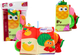 Książeczka miękka edukacyjna LEAN Toys Owoce szeleszcząca i piszcząca Kolorowa 18064 (5905991014393) - obraz 2