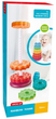 Piramida-sorter z układanką LEAN Toys Wieża tęczowa 6 elementów 21058 (5905991036241) - obraz 1