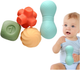 Zestaw miękkich klocków sensorycznych LEAN Toys Kolorowy 6 szt 22634 (5905991049838) - obraz 3