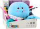 Projektor-zabawka pluszowa LEAN Toys Ośmiornica usypiający z dźwiękami i światłami Niebieska 22811 (5905991051602) - obraz 1