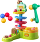 Tor dla kulek interaktywny LEAN Toys z katapultą i młotkiem 22855 (5905991052043) - obraz 3