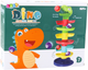 Wieża dla kulek LEAN Toys Dinozaur Zielona 22867 (5905991052166) - obraz 1