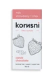 Шоколад на керобе Korysni молочный "Клубника-Чиа", 90г - изображение 1