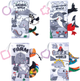 Zestaw miękkich sensorycznych książek LEAN Toys 4 szt 22889 (5905991052388) - obraz 4