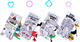 Zestaw miękkich sensorycznych książek LEAN Toys 4 szt 22889 (5905991052388) - obraz 5