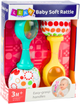 Набір брязкалець з м'яким м'ячиком LEAN Toys Візерунки 2 шт 22891 (5905991052401) - зображення 1