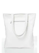 Сумка Shopper Tote з водовідштовхувальної екошкіри біла - зображення 9