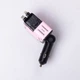 Автомобильное зарядное устройство с выдвижными кабелями и 4 USB портами розовое - изображение 5