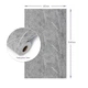 Самоклеящаяся стенная PET плитка Sticker Wall в рулоне 600х3000х2мм SW-00001702 - изображение 3