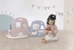 Zestaw Smoby Toys Baby Care Centrum dziecięce 5 w 1 z akcesoriami (7600240308) (3032162403082) - obraz 9