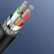 Кабель Type-C на Type-C UGREEN Cable Nickel Plating (2m, 60W, 3A, USB 2.0). Black - зображення 7
