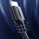 Кабель Type-C на Type-C UGREEN Cable Nickel Plating (2m, 60W, 3A, USB 2.0). Black - зображення 8