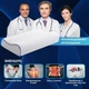 Подушка ортопедическая NeckWave 60х40х11/9 см IDEIA анатомическая с эффектом памяти для сна на боку, спине и животе, с наволочкой на молнии - изображение 2