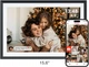 Цифровая фоторамка Frameo WiFi 15.6 дюймов с сенсорным управлением, дисплей HD 1280x800 1080 P и 32 Gb встроенной памяти (FR-15.6) - изображение 1