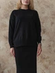Джемпер женский ARTKNIT Katrin 2XL Черный (4823093455375) - изображение 4