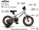 Детский велосипед Miqilong ST 12" серебристый (RBB-ST12-SILVER) - изображение 11
