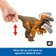 Динозавр Ютараптор Мир юрского периода Jurassic World Rebirth Wild Roar Utahraptor Dinosaur Mattel (JGC80) - изображение 3