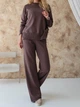 Брюки женские ARTKNIT Katrin L-XL Шоколад (2251734407018) - изображение 6