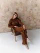 Брюки женские ARTKNIT Katrin S-M Корица (2251948296019) - изображение 4