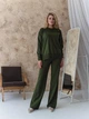 Брюки женские ARTKNIT Katrin S-M Олива (2251948327010) - изображение 3
