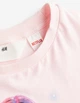 Футболка H&M ДД014053 (1140058004) колір рожевий 134/140 - зображення 2