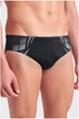 Плавки-сліпи для чоловіків Arena POSEIDONIA SWIM BRIEFS чорний, білий Чоловіки 95 - зображення 1