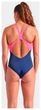 Купальник для женщин Arena RIPPLES SWIMSUIT V BACK B синий Женщины 38 - изображение 2
