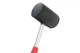 Киянка Intertool 680 г х 80 мм черная ручка металл (HT-0232) - изображение 3
