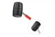 Киянка Intertool 900 г х 90 мм черная ручка металл (HT-0233) - изображение 4