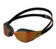 Очки для плавания соревновательные Speedo Fastskin Hyper Elite Mirror (8-12818F977) черные, золотые зеркальные - изображение 1
