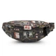 Сумка на пояс Nike Jordan JAM BOROUGH GFX CROSSBODY BAG 2L черный, серый Муж 27 x 14 x 12 см MA9065-K90 - изображение 1