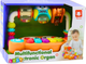 Pianinko LEAN Toys Sowa z grzechotkami Pomarańczowe 22672 (5905991050216) - obraz 1