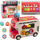 Autobus LEAN Toys świeci i wydaje dźwięki Czerwony 22711 (5905991050605) - obraz 2