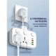 Подовжувач мережний Ldnio SC2413 | 3USB/1Type-C, 3Sockets. QC/PD, 20W/10A, EU Plug| 4758437 - зображення 9