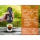 Портативна еспресо-кавоварка Wacaco Nanopresso+ з адаптером для капсули чорна - зображення 8